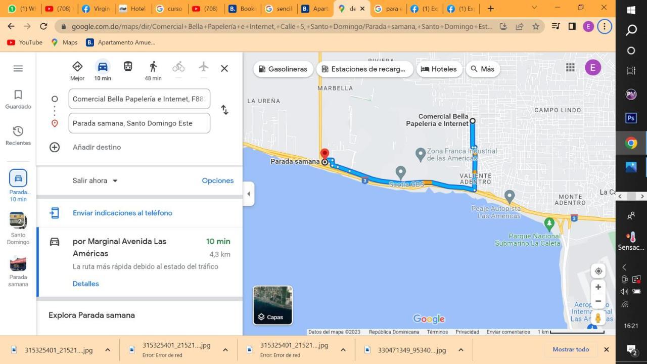 Apartamento Amueblado Caribe, Santo Domingo A 10 Minutos Del Aeropuerto Internacional De Las Americas Eksteriør billede